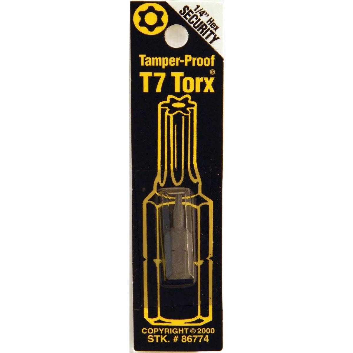 User-Friendly Way Tools T7 Tamper-Proof Torx Security Bit Effective