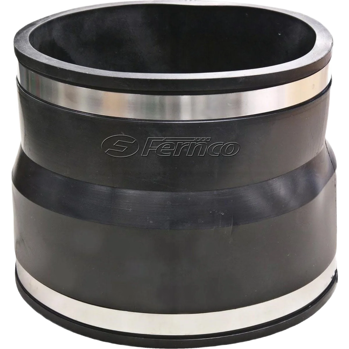 Enhanced Fernco Clay to Cast Iron or Plastic Flexible PVC Coupling 6 In. x 6 In. Smart