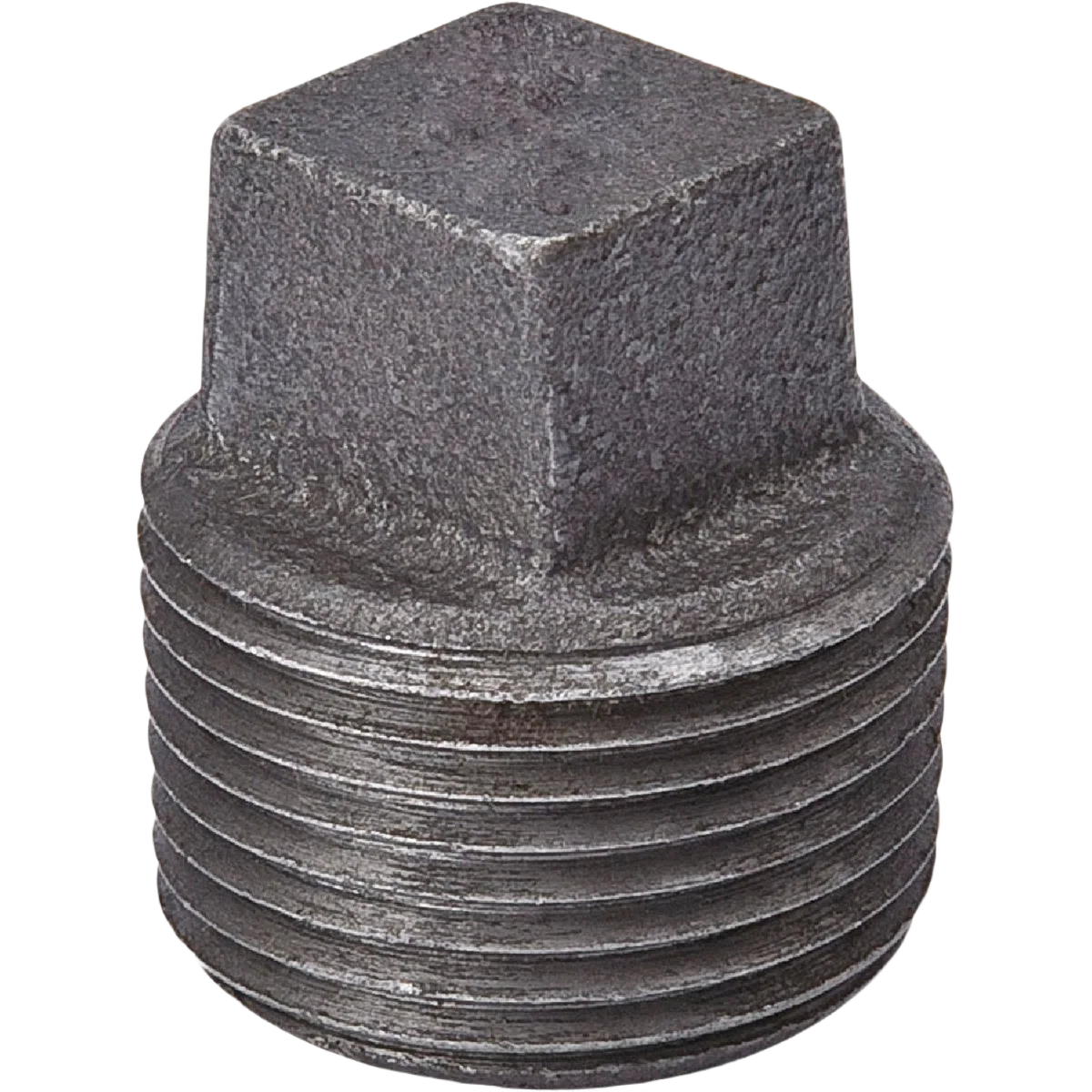Smooth B K 1-1 2 In. Malleable Black Iron Pipe Plug Authentic