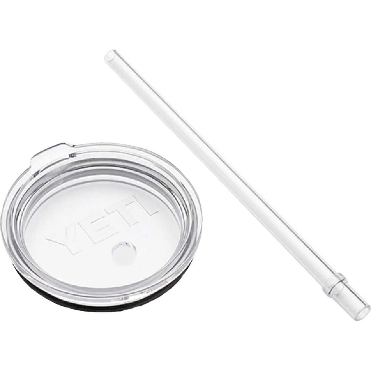 Smart YETI Rambler Large Clear Tumbler Straw Lid Prestigious