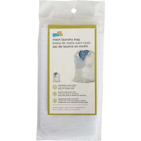 High-End Whitmor 24 x 36 White Mesh Laundry Bag Expertly Made