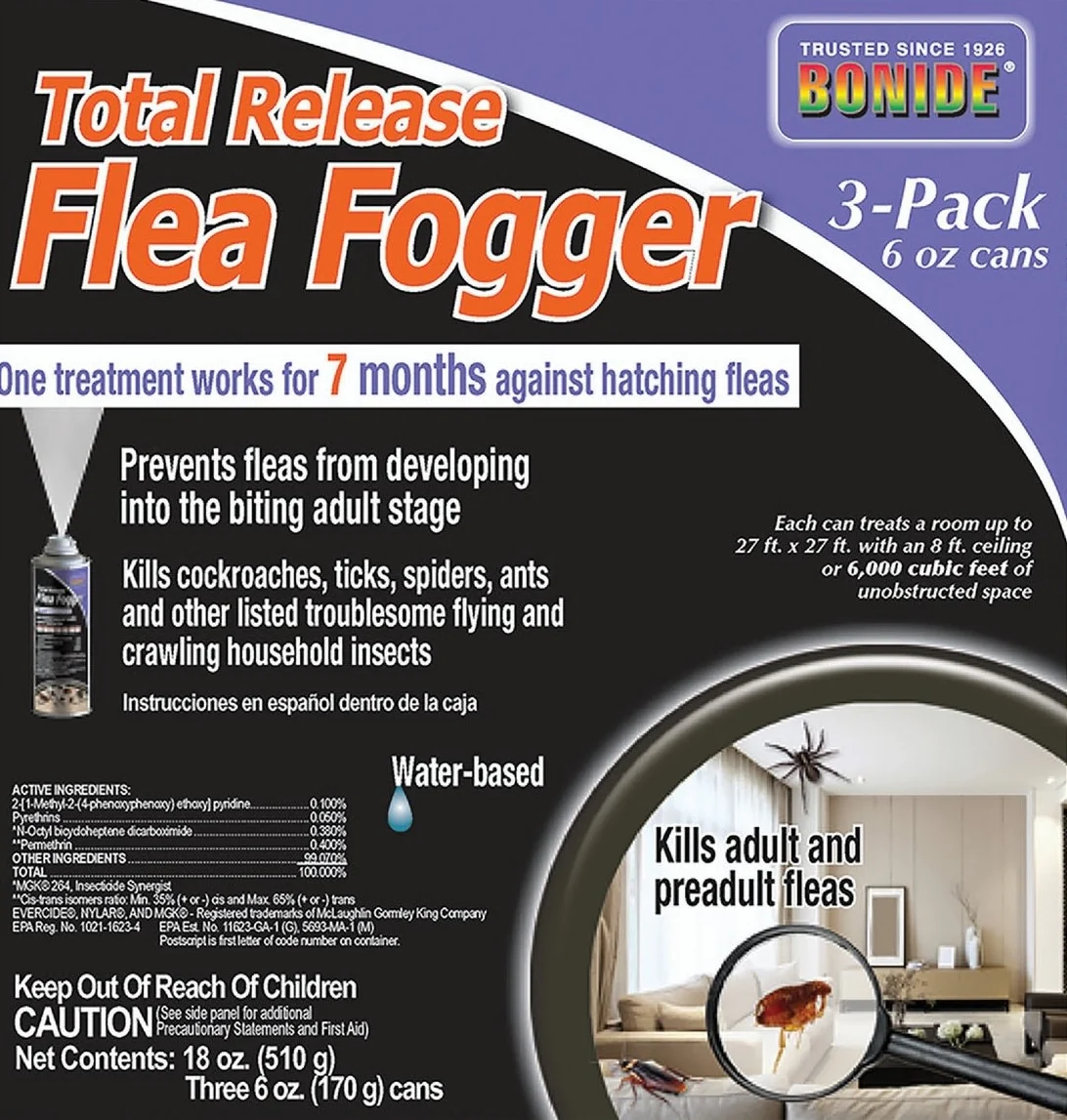 Optimized Bonide Flea Indoor Insect Fogger 3-Pack Prestigious