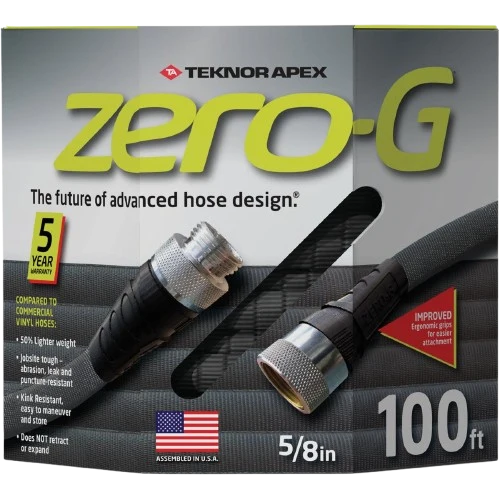 Traditional Zero-G Drinking Water Safe Garden Hose 100 ft. World-Class