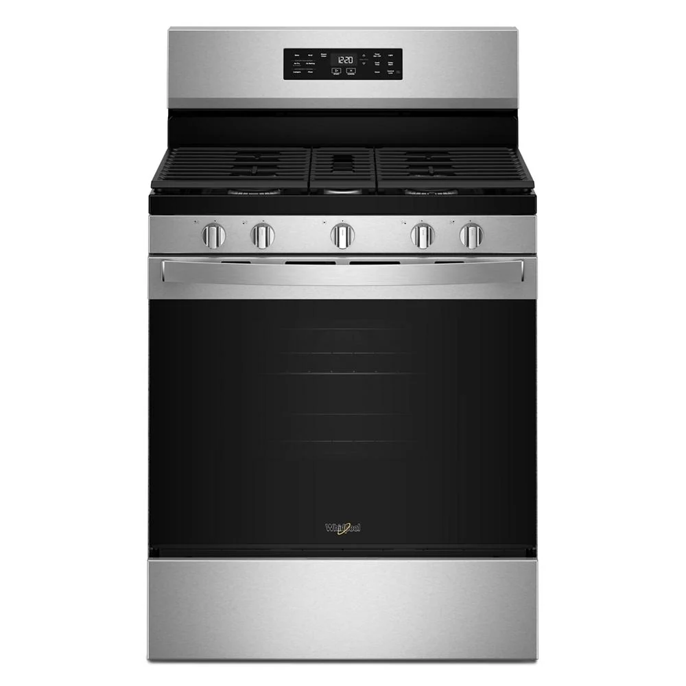 Verified 30-inch Gas Range with Air Cooking Technology and Steam Clean Stylish