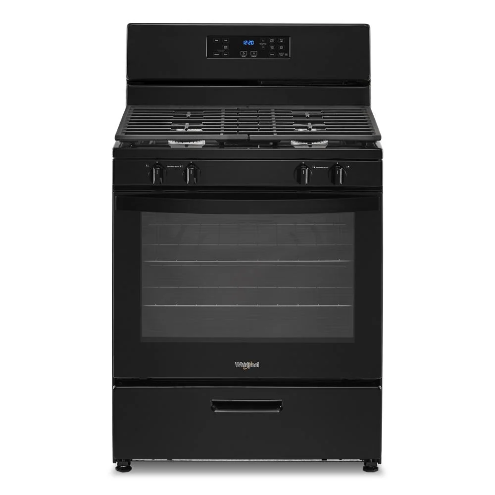 Comfortable 5.1 Cu. Ft. standing Gas Range with Broiler Drawer Fast