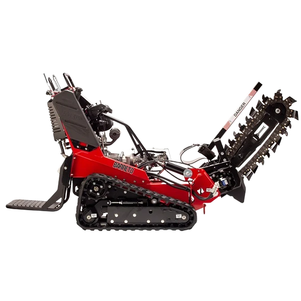 Detailed Barreto Track Trencher W Trailer Rental Sophisticated