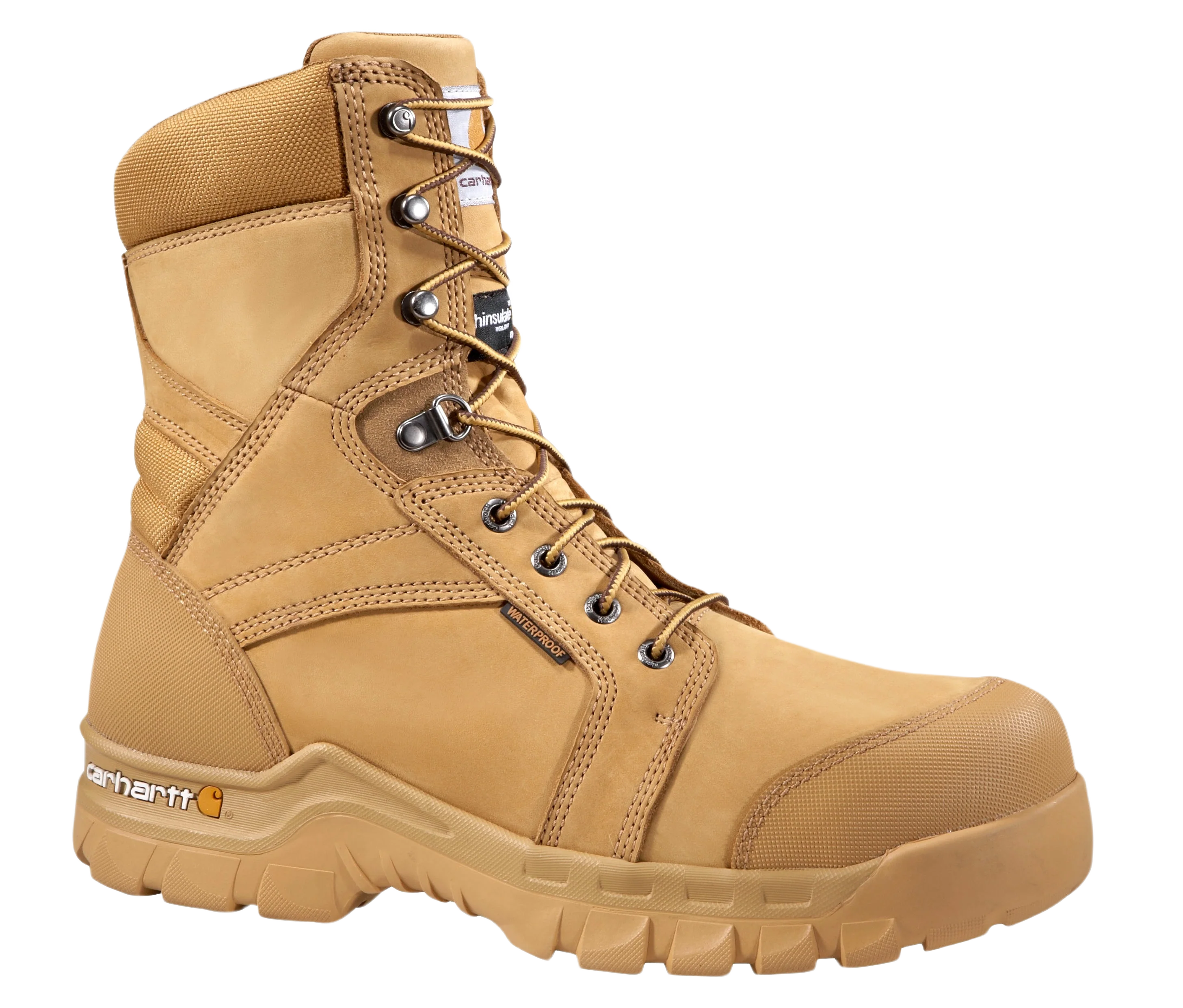 Lightweight Carhartt Men's Rugged Flex Waterproof Insulated 8 Soft Toe Work Boot Fine