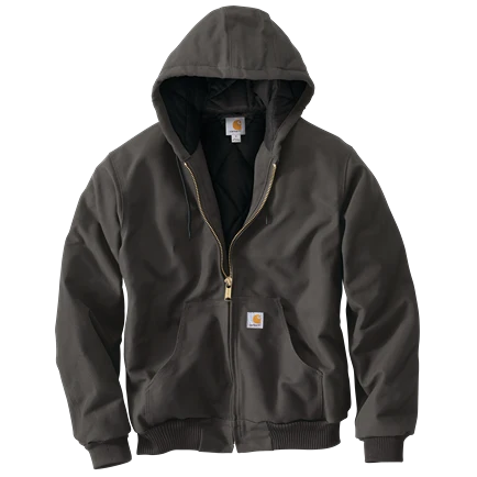 Durable Carhartt Men's Iconic J140 Firm Duck Active Jacket Gravel 2XL Outstanding