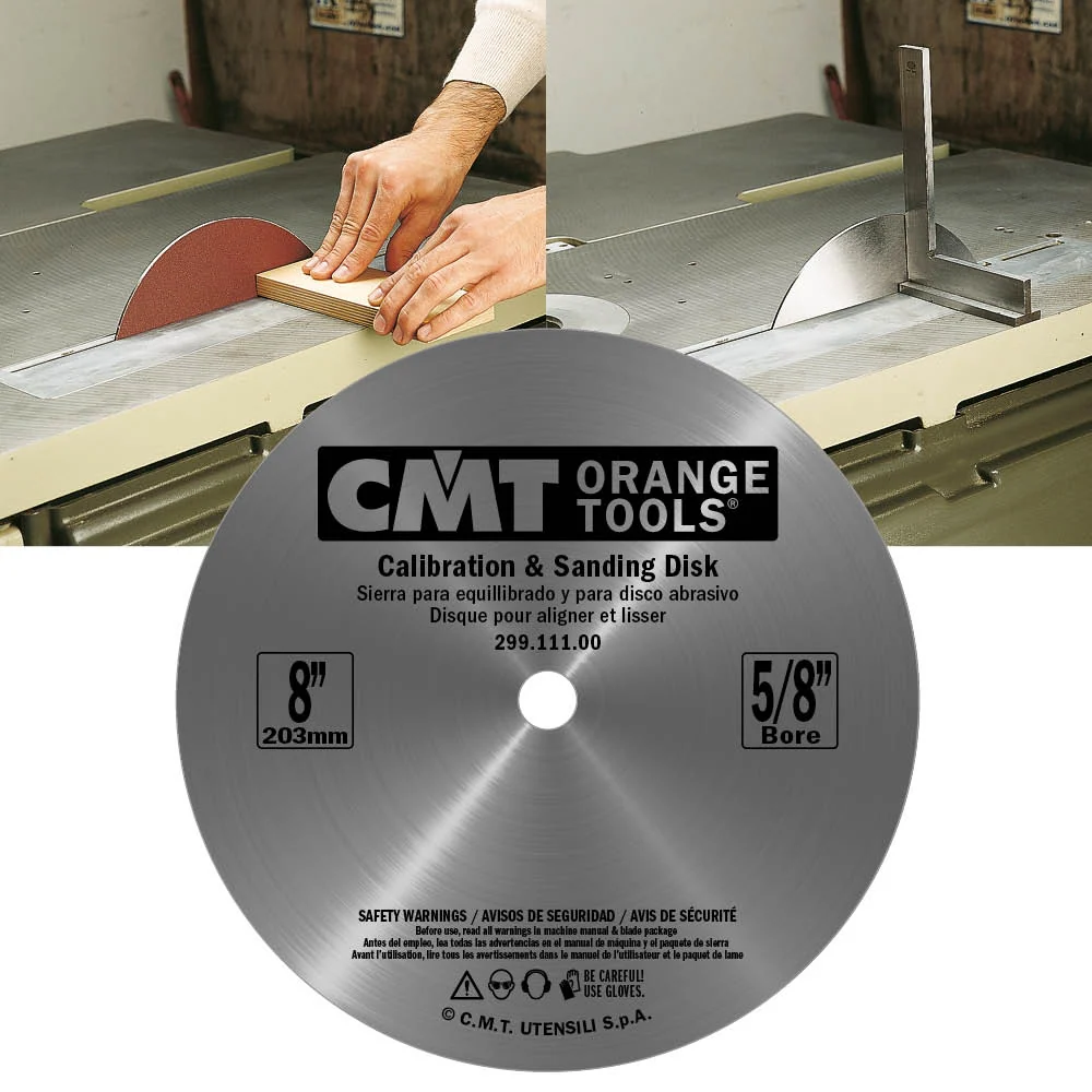 Convenient CMT Orange Tools 10 x5 8 Calibration Sanding Disk Effective