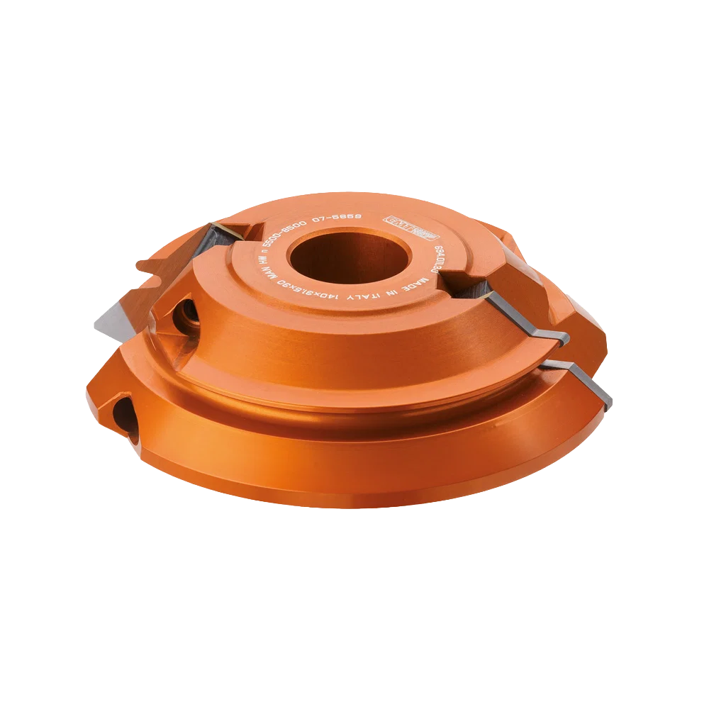 Detailed CMT Orange Tools 5-1 2 45° Lock Miter Cutter Heads 1-1 4 Bore Genuine