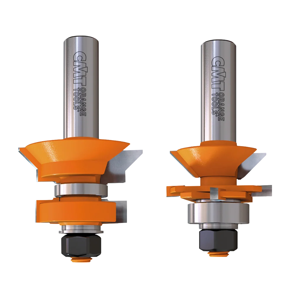 Fine CMT Orange Tools 1-3 4 V-Tongue Groove Set 1 2 Shank Official