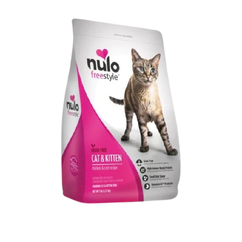 World-Class Nulo style Chicken Cod Dry Cat Food 5 lb. Durable