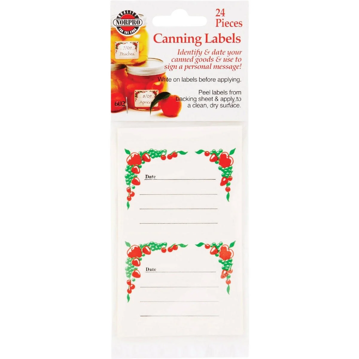 Expertly Made Norpro Canning Jar Label Trendy