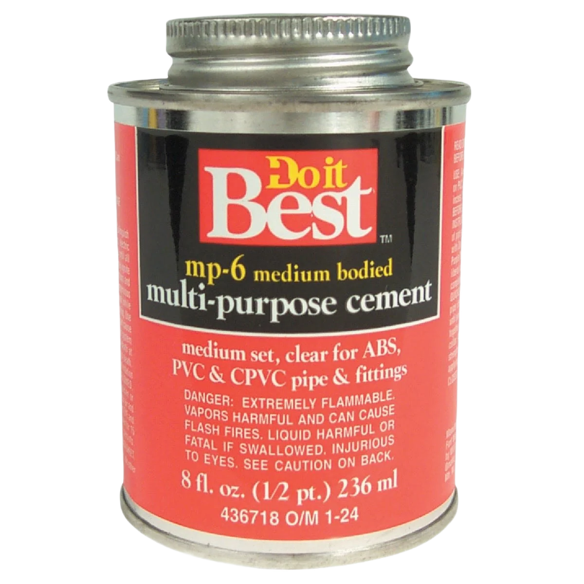 Sophisticated Do it Clear Medium Bodied Multi-Purpose Cement 8 oz. Effective