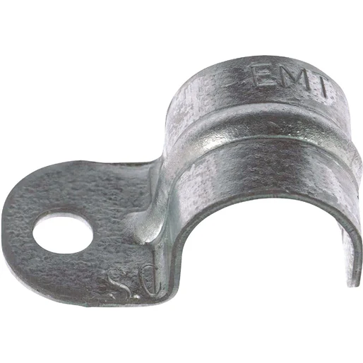 Reusable Halex 3 4 Click-On EMT 1-Hole Conduit Strap 100-Pack Verified