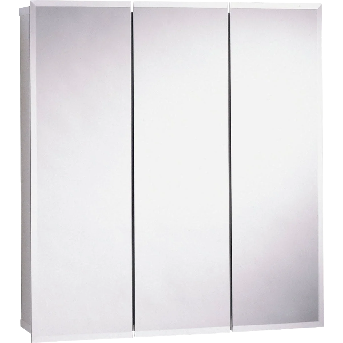 Fine Zenith Frameless Tri-View Surface Mount Medicine Cabinet 30 x 36 in. Carefully Designed