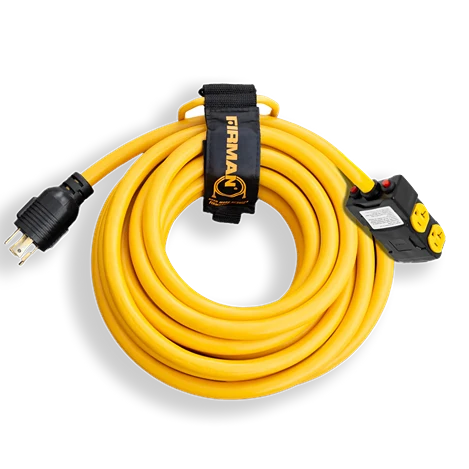 Responsible FIRMAN 25-Ft. Power Equipment Heavy-Duty Cord Expertly Made