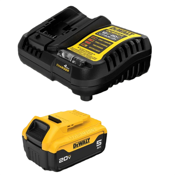 Reliable DEWALT 20V MAX 5Ah Battery and Charger Kit Verified