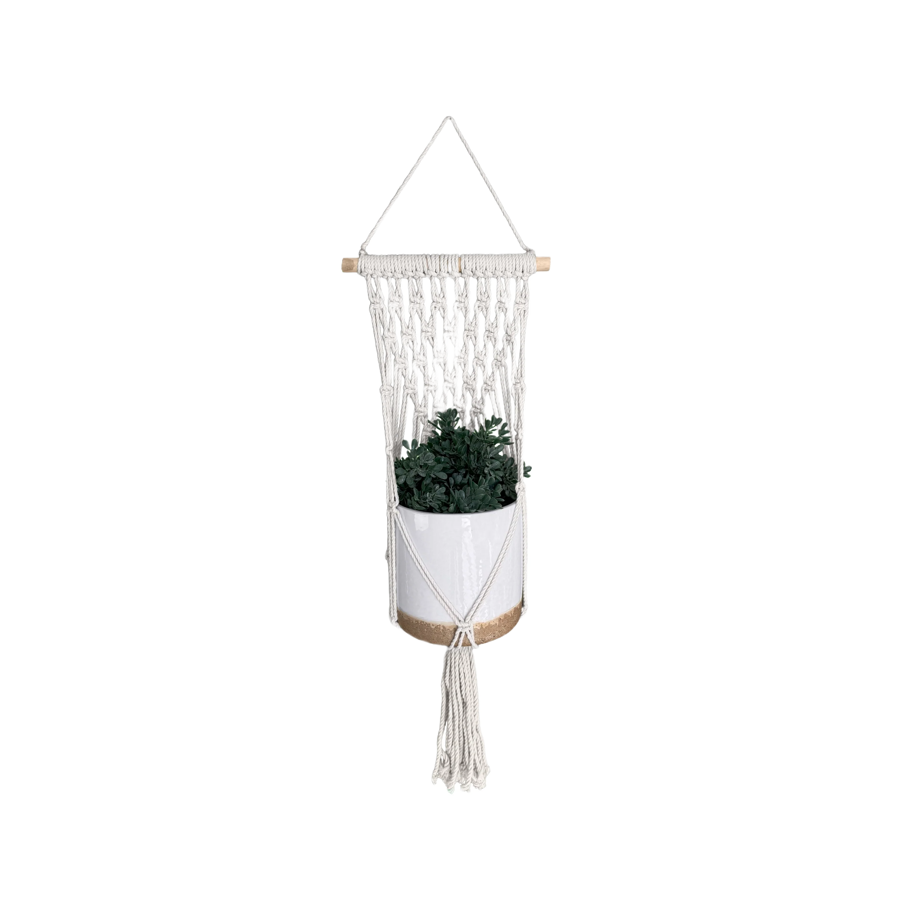 Powerful Meesh Drops 4-5 Natural Hammock Wall Macrame Hanger 25 Length Practical