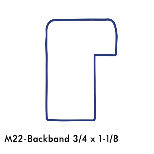 Quality 3 4x1-1 8 2100 Poplar Backband Soft