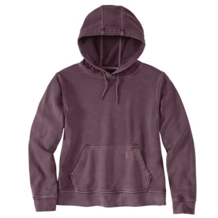 Secure Carhartt Women's Medium Eggplant French Terry Hooded Sweatshirt High-Grade