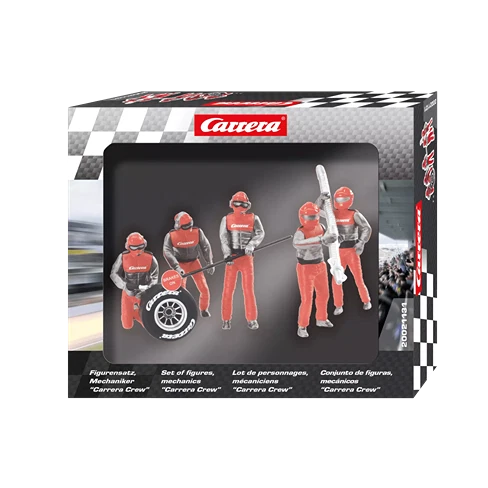 Fashionable Carrera Set of Figures-Carrera Crew Mechanics Organic