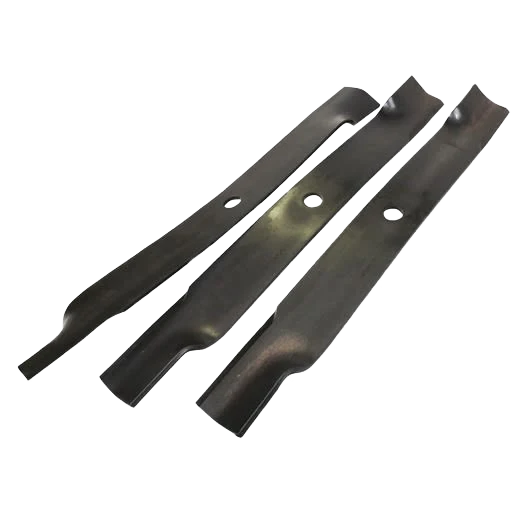 Long-Lasting John Deere TCU15882 High Lift Mower Blades Set of 3 Certified