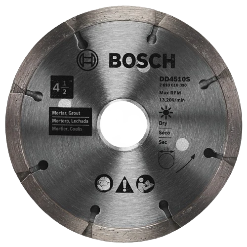 High-Quality Bosch 4-1 2 In. Premium Sandwich Tuckpointing Blade Lightweight