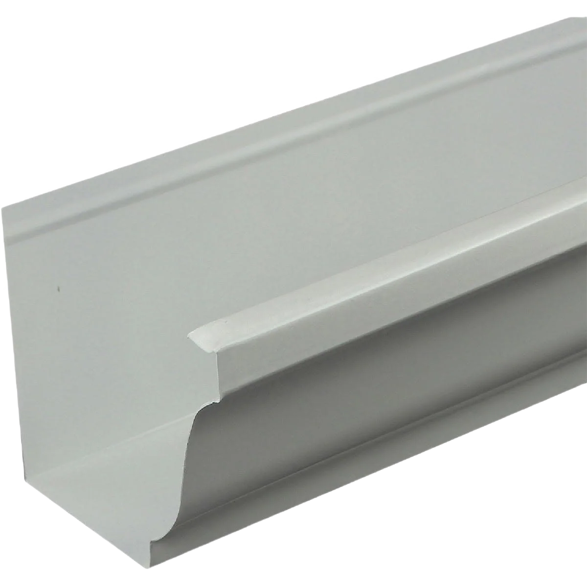 Convenient Spectra Metals 5 in. High-Tensile Aluminum K-Style Gutter White Organic