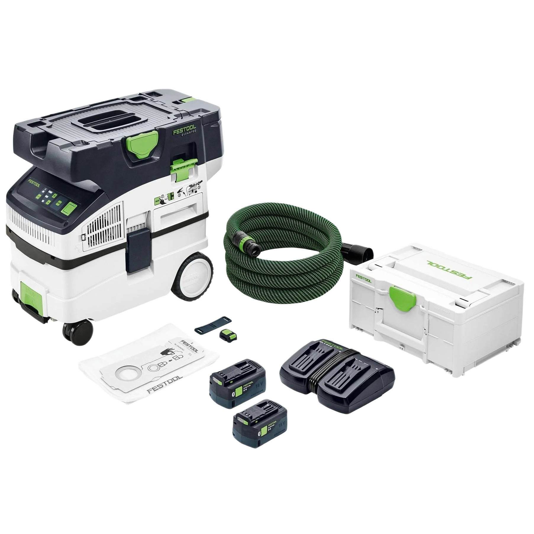 Reusable Festool 577506 CTC MIDI I HEPA-Plus Cordless Mobile Dust Extractor Trusted