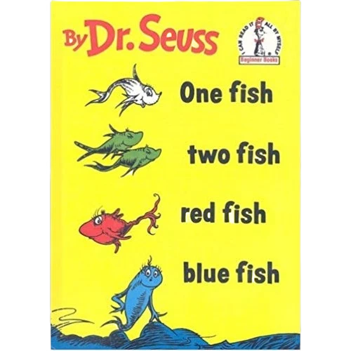 Green Penguin Random House Dr. Seuss One Fish Two Fish Red Fish Reliable