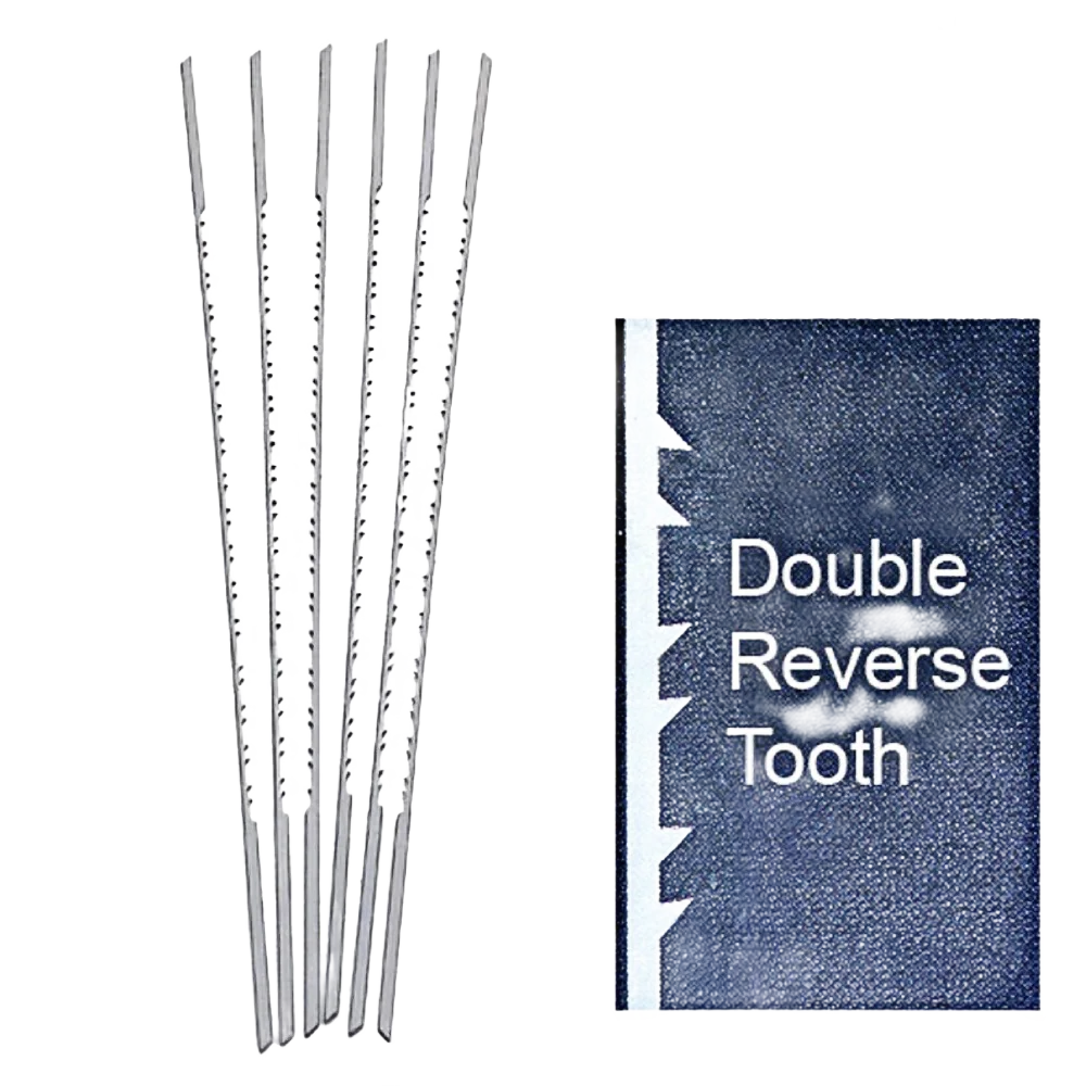 Outstanding Olson PGT Double RT Scroll Saw Blades - 7RG 6-Pack Smooth