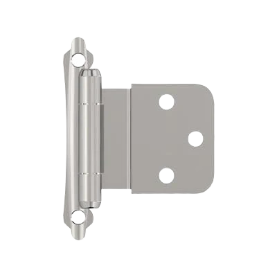 Professional Amerock 3 8 Inset Self-Closing Face Mount Polished Chrome Cabinet Hinge First-Class