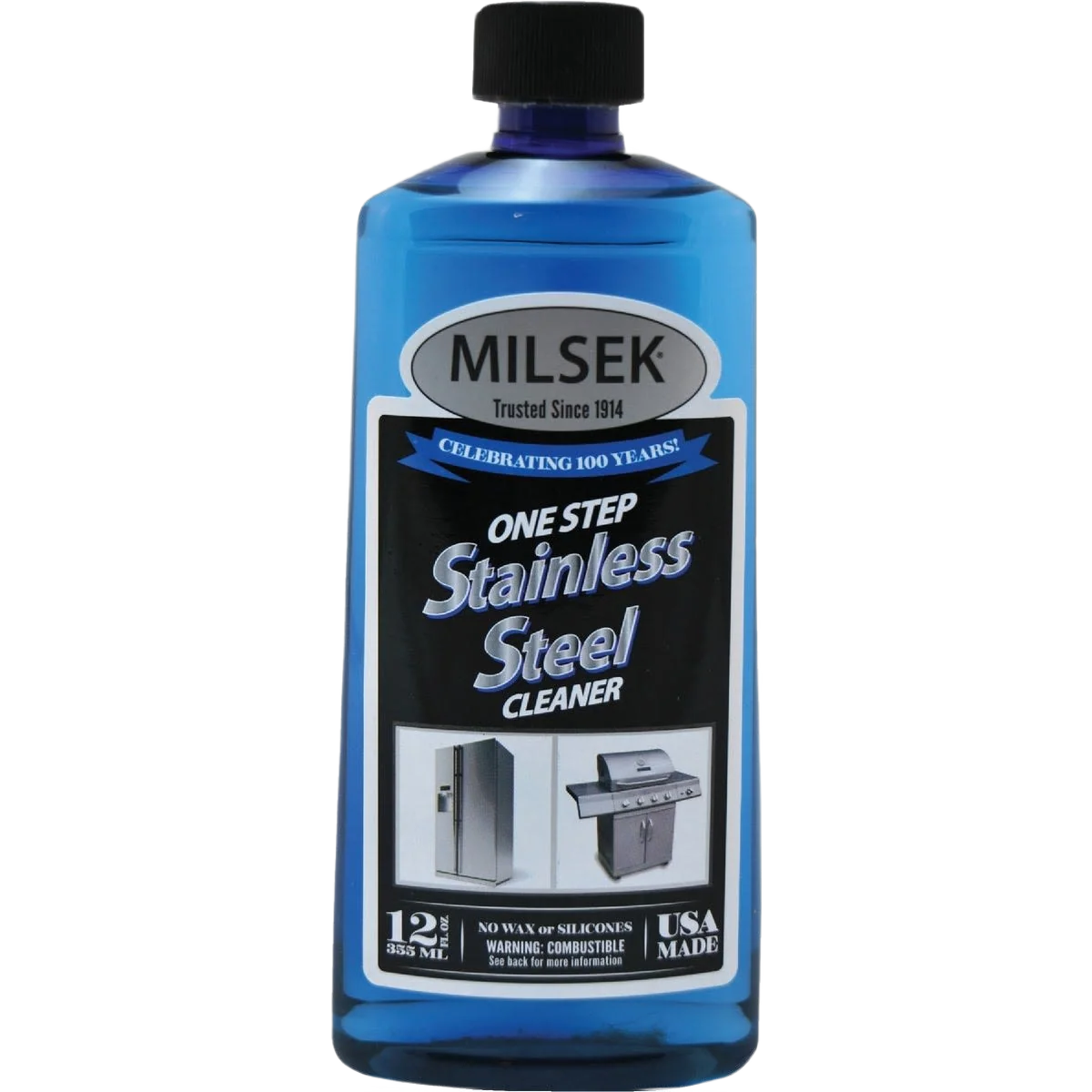Carefully Designed Milsek Stainless Steel Cleaner 12 oz. High-Performance