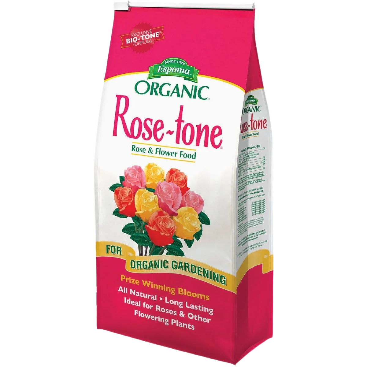 Relaxed Espoma Rose-Tone Organic Dry Plant Food 8 lb. World-Class