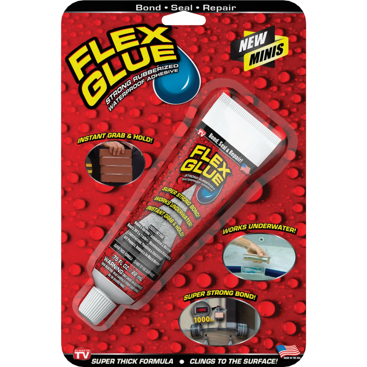 Next-Generation Flex Glue White Multi Purpose Adhesive .75 oz. Premium