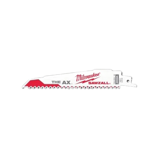 Long-Lasting Milwaukee SAWZALL® The AX™ 12 Wood-Cutting Reciprocating Saw Blades 25-Pack Consistent