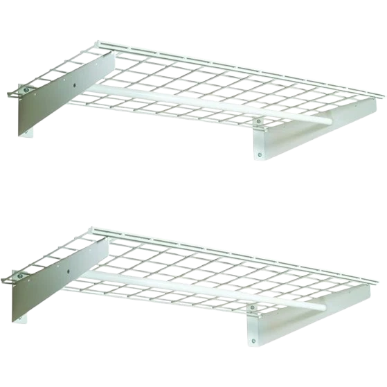 Certified Knape Vogt HyLoft 2-Shelf Wall Storage Unit 36 in. x 18 in. Fashionable