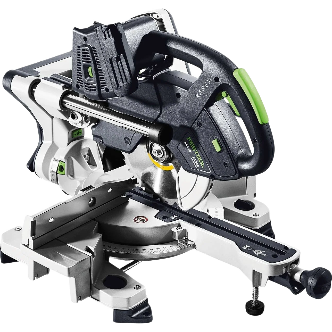 Minimalist Festool 576848 KAPEX KSC 60 EB-Basic Cordless Sliding Compound Miter Saw Contemporary