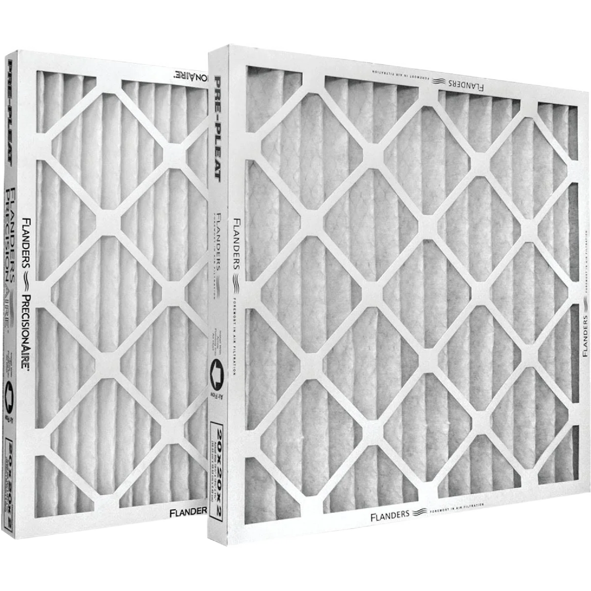 Functional Flanders Cleaning MERV 8 Furnace Filter 24 In. x 24 In. x 2 In. Elegant