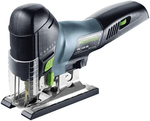 Fine Crafted Festool PSC 420 EB Cordless Barrel Grip Jigsaw Basic Recyclable