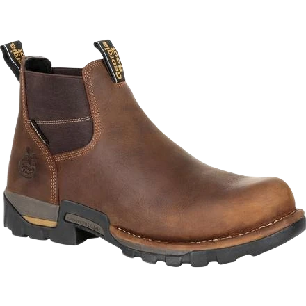 Breathable Georgia Brown Eagle One Waterproof Chelsea Work Boots 11.5M Outstanding