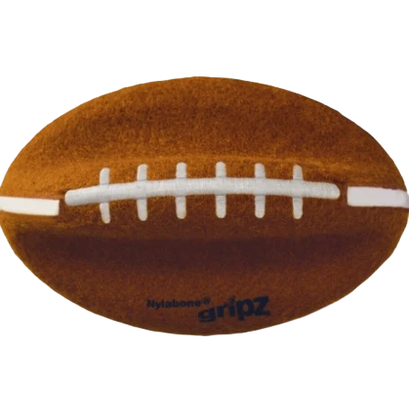 Stylish Nylabone Medium Power Play Gripz Football Excellent