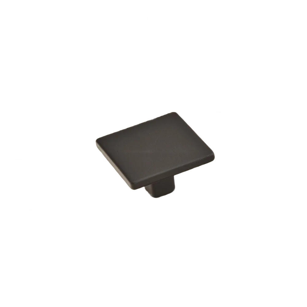 Efficient Schaub Matte Black Armadio Square Knob User-Friendly