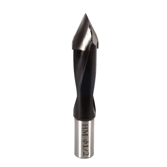 Practical Whiteside RH V-Point Dowel Drill Bit 10mm SH x 1 2 in. CD Casual