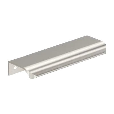 Flexible Amerock Streamline Tab 5 Length Satin Nickel Cabinet Edge Pull High-Grade