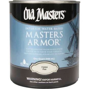 Stylish Old Masters Masters Armor Clear Flat Finish Quart Recyclable
