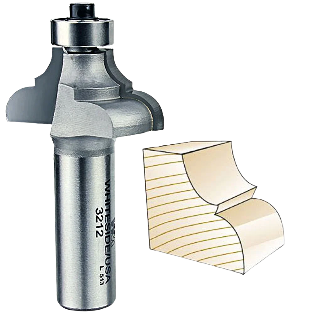 Dependable Whiteside Cove Bead Bit 1 2 in. SH x 1 4 in. R Prestigious