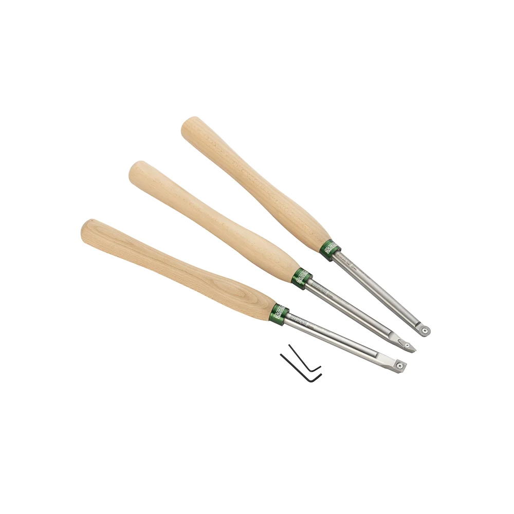 Advanced Record Power ProComfort 3-Piece Carbide Turning Tool Set Stylish