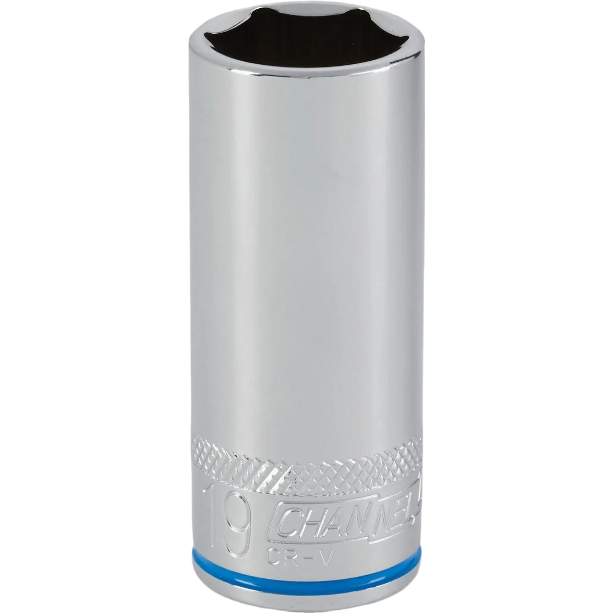 Convenient Channellock 3 8 in. Drive 19mm 6-Point Deep Metric Socket High-End